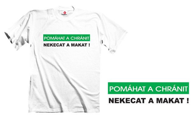Obrázek k výrobku 827 - tričko s potiskem NEKECAT A MAKAT !