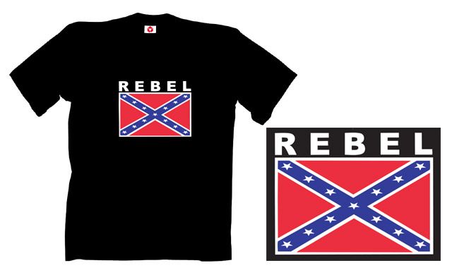 Obrázek k výrobku 497 - tričko s potiskem REBEL