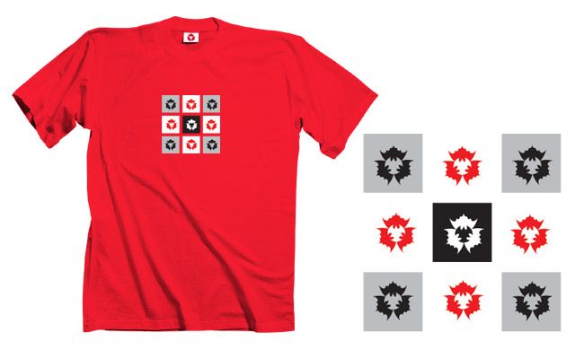 Obrázek k výrobku 197 - tričko s potiskem ŠACHOVNICE2