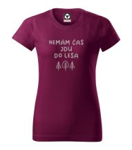 Obrázek k výrobku 112132 - dámské tričko JDU DO LESA