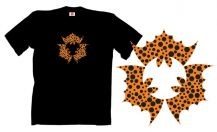 Obrázek k výrobku 199 - tričko s potiskem ABSTRAKTNÍ NETOPÝŘI