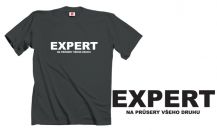 Obrázek k výrobku 797 - tričko s potiskem EXPERT