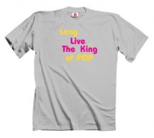 Obrázek k výrobku 1038 - tričko s potiskem KING OF POP 2
