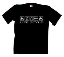 Obrázek k výrobku 904 - tričko s potiskem LIFE STYLE