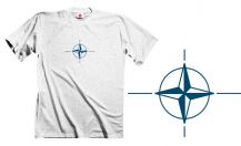 Obrázek k výrobku 500 - tričko s potiskem NATO