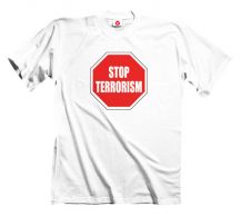 Obrázek k výrobku 1298 - tričko s potiskem STOP TERRORISM