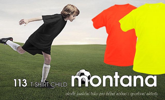 Obrázek k výrobku 1279 - dětské funkční tričko MONTANA
