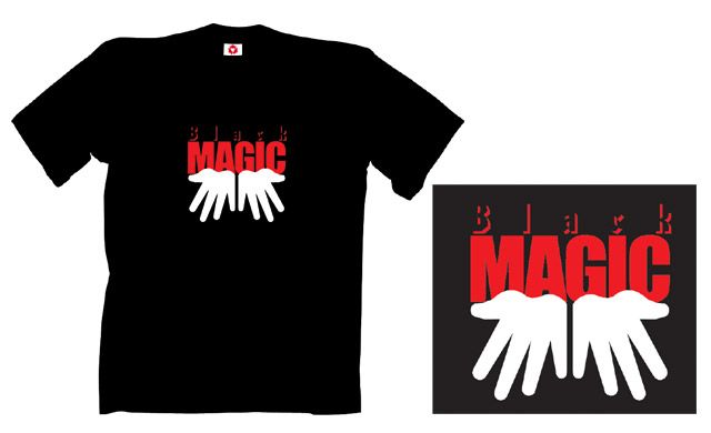 Obrázek k výrobku 342 - tričko s potiskem BLACK MAGIC 2
