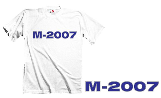 Obrázek k výrobku 293 - tričko s potiskem M - 2007