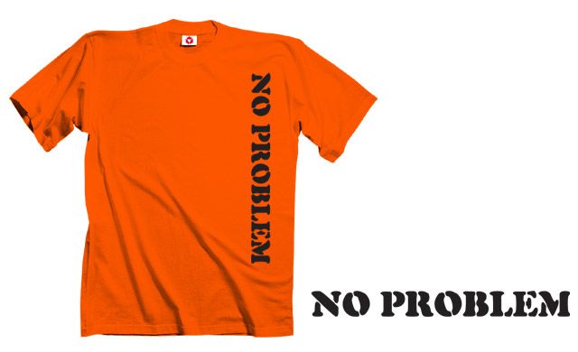 Obrázek k výrobku 340 - tričko s potiskem NO PROBLEM