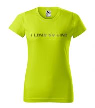 Obrázek k výrobku 93151 - dámské tričko miluji svoje kolo