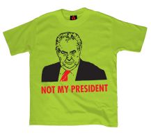 Obrázek k výrobku 1153 - dětské tričko NOT MY PRESIDENT