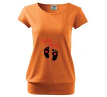 Obrázek k výrobku 81653 - těhotenské tričko BABY INSIDE!