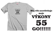 Obrázek k výrobku 301 - tričko s potiskem 55 VÝKONY
