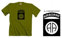 Obrázek k výrobku 496 - tričko s potiskem AIRBORNE 82 D.