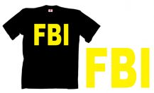 Obrázek k výrobku 898 - tričko s potiskem FBI