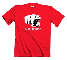 Obrázek k výrobku 1194 - tričko s potiskem GOT JESUS 2