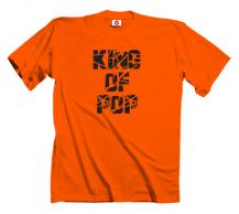 Obrázek k výrobku 1036 - tričko s potiskem KING OF POP 1