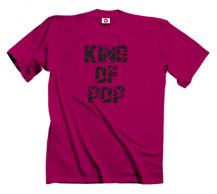 Obrázek k výrobku 1036 - tričko s potiskem KING OF POP 1
