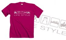 Obrázek k výrobku 904 - tričko s potiskem LIFE STYLE