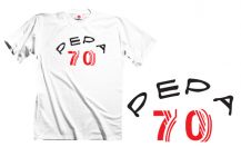 Obrázek k výrobku 309 - tričko s potiskem PEPA 70