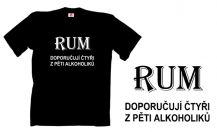 Obrázek k výrobku 575 - tričko s potiskem RUM B