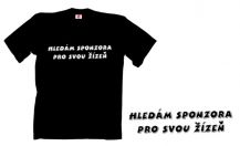 Obrázek k výrobku 570 - tričko s potiskem SPONZOR B