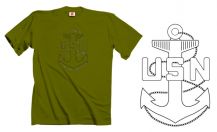 Obrázek k výrobku 180 - tričko s potiskem USN