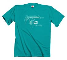 Obrázek k výrobku 1189 - tričko s potiskem UZI CLASSIC
